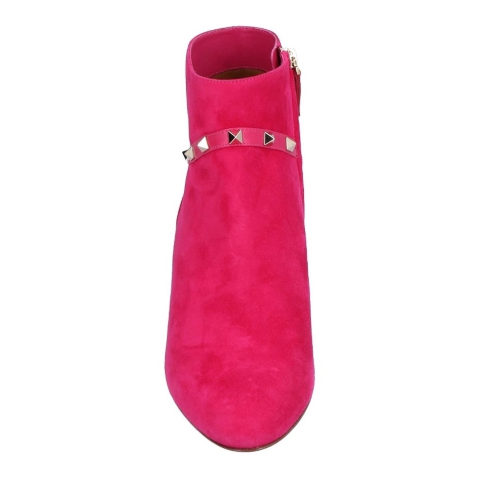 SOLD VALENTINO GARAVANI Pink Ankle Boots - Picture 4 of 4